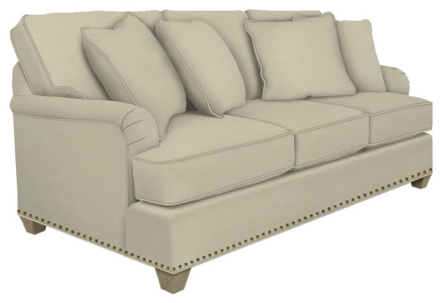 Bishop Silver Leather Zero Gravity Triple Power Reclining Sofa